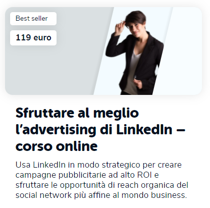 Corso Linkedin Advertising Emanuela Incarbone