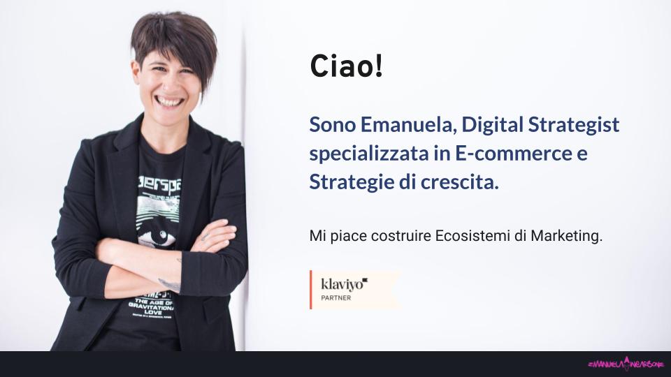 Digital marketing Emanuela Incarbone